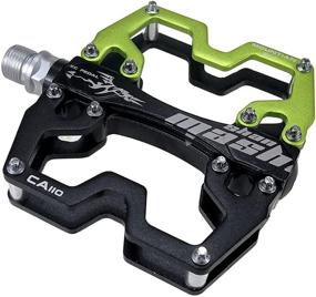 img 3 attached to 🚵 High-Performance Shanmashi Mountain Bike MTB Pedals: 9/16 Inch Ultra-Light Flat Aluminum Alloy Sealed Bearing for Optimal Road Performance – Anti-Skid Design (1 Pair)