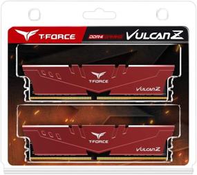 img 3 attached to 💾 TEAMGROUP T-Force Vulcan Z DDR4 16GB Kit (2x8GB) 3000MHz CL16 Red Desktop Memory Module Ram - TLZRD416G3000HC16CDC01