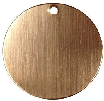 rmp stamping blanks round copper beading & jewelry making 로고
