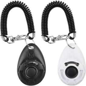 img 4 attached to 🐶 Diyife Clicker Training for Dogs: Effective Clicker for Dog, Cat, and Horse Behavioral Training - With Wrist Strap Included!