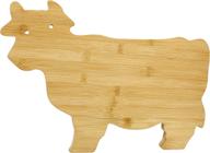 🐄 7penn cow shaped wooden cutting board - kitchen chopping board in large size for charcuterie & serving, rustic decor логотип