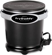 presto 05420 frydaddy electric deep 🍟 fryer - efficient and stylish black fryer логотип