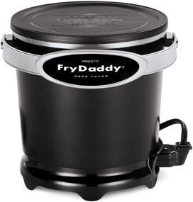 img 3 attached to Presto 05420 FryDaddy Electric Deep 🍟 Fryer - Efficient and Stylish Black Fryer