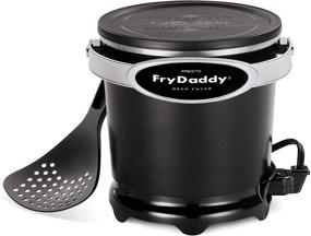 img 1 attached to Presto 05420 FryDaddy Electric Deep 🍟 Fryer - Efficient and Stylish Black Fryer