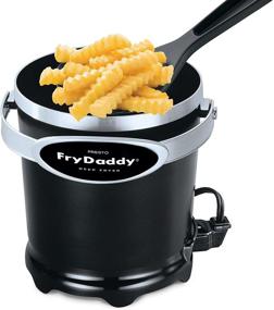 img 2 attached to Presto 05420 FryDaddy Electric Deep 🍟 Fryer - Efficient and Stylish Black Fryer