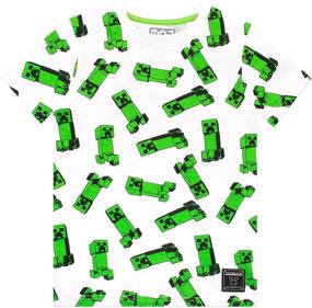 img 3 attached to 👕 Get Two Minecraft Boys' T-Shirts for the Price of One: Pack of 2