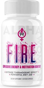 img 4 attached to Alpha Woman Fire: Powerful 4-in-1 Thermogenic Metabolism Booster for Women, Fast-Acting Diet Pills to Increase Energy and Suppress Food Cravings - 60 Capsules