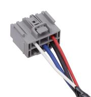 streamline brake control wiring for gm vehicles with the tekonsha 3026 2-plug adapter in black logo