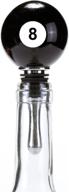 🎱 oenophilia sports ball wine stopper for eight ball lovers logo