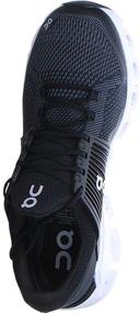 img 1 attached to Cloudswift Black Running Shoes for Men - Ultimate Comfort and Style