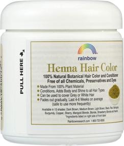 img 3 attached to 🌈 Persian Light Brown Hair Color and Conditioner - Rainbow Research Henna, 4 Ounce