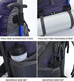 img 2 attached to Waterproof Lightweight Backpack Frameless Mountaineering Outdoor Recreation in Camping & Hiking