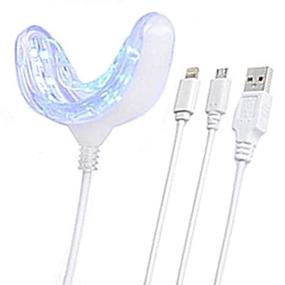img 2 attached to 🌟 Starlite Smile Teeth Whitening Light: 16 LED Teeth Whitener for iPhone, Android, USB, & USB-C – Effective Dental Whitening Result at Your Fingertips!