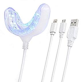 img 3 attached to 🌟 Зубная отбеливающая лампа Starlite Smile: 16 светодиодов для отбеливания зубов на iPhone, Android, USB и USB-C - эффективный результат отбеливания зубов у вас под рукой!