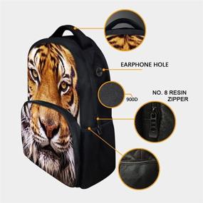 img 2 attached to Animal Childrens Age6 16 Polyester Backpack Backpacks