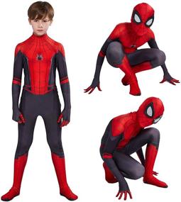 img 3 attached to 🎃 Halloween Superhero Cosplay Costumes - Perfect for Costume Parties