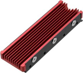 img 3 attached to 🔴 Heatsinks 2280mm Reversible Cooling Design – Red