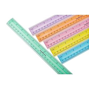 img 1 attached to Safet T 12 Inch Rainbow Plastic Classroom: Unparalleled Safety & Vibrant Colors for Your Learning Space