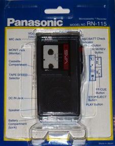 img 1 attached to Panasonic RN 115 Microcassette Recorder