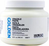 🎨 усовершенствуйте свое искусство с golden acryl med 32 oz crackle paste логотип