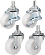 🔀 top-rated uxcell swivel caster - threaded capacity for efficient material handling logo