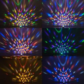 img 2 attached to BETLING Bluetooth Speaker Disco Ball Light: Sound Activated Party Lights with Remote Control and Star Projector - Perfect for Kids Christmas, Weddings, Birthdays, Karaoke DJ Parties