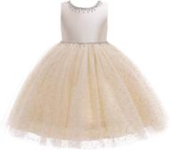 weileenice rhinestone christmas 👸 princess ballgown dresses for girls' clothing logo