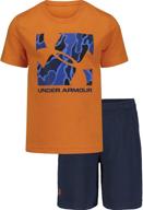 under armour little rising moderate boys' clothing sets: stylish and comfortable apparel for active kids logo