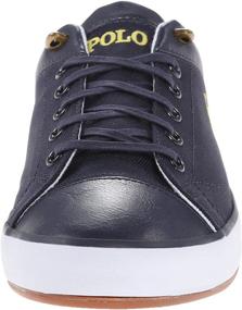 img 3 attached to Polo Ralph Lauren Jerom Charcoal Men's Shoes