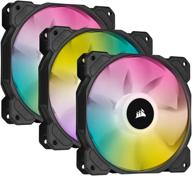 💡 corsair icue sp120 rgb elite performance 120mm triple fan kit with pwm and icue lighting node core logo