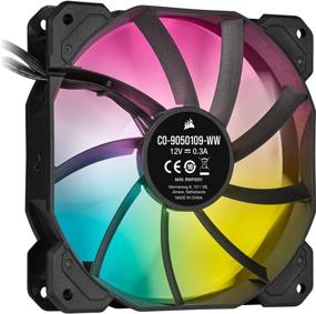 img 1 attached to 💡 CORSAIR iCUE SP120 RGB Elite Performance 120mm Triple Fan Kit with PWM and iCUE Lighting Node CORE