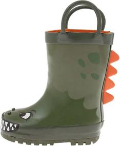 img 1 attached to Capelli New York Dragon Boots for Toddler Boys