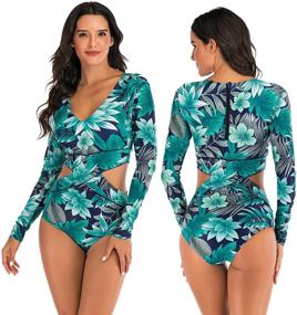 img 3 attached to Ultimate Rashguard Protection: LafyKoly Butterfly Women's Clothing with Enhanced Swimwear Technology