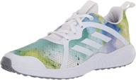 adidas unisexs fortarun running white girls' shoes logo