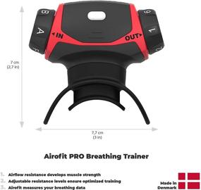 img 1 attached to 🏋️ Airofit Pro: Поднимите физическую производительность с помощью интеллектуального тренажера для дыхания и тренажера для мышц - Оптимизация легочной емкости, общего благополучия и производительности для спортсменов и обычных людей.
