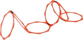 img 1 attached to 🧡 Set of 6 Orange Hexagonal Speed & Agility Training Rings by Trademark Innovations - 24 inch