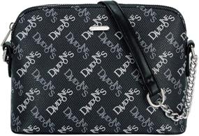 img 4 attached to 👜 Damen Kleine Umhängetasche Schultertasche Schwarz Women's Handbags & Wallets - Stylish Black Crossbody Bags