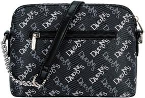 img 2 attached to 👜 Damen Kleine Umhängetasche Schultertasche Schwarz Women's Handbags & Wallets - Stylish Black Crossbody Bags