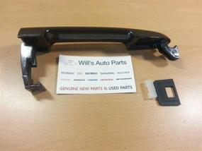 img 1 attached to Genuine Hyundai 82651-3K000 Exterior Door Handle Assembly - Reliable and Authentic Hyundai Part