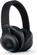 jbl e65btnc wireless noise-cancelling over-the-ear headphones - black: enhance your lifestyle logo
