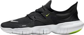 img 4 attached to 🏃 Coastal Black Platinum Nike Free Running Shoes for Men - Athletic Footwear