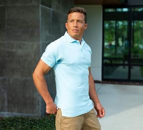 img 1 attached to 👕 Ultimate Comfort and Style: Discover the Perfect Sleeve Fitted Men's Clothing by Comfortably Collared