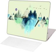 ksk kaishek case for macbook air 13 inch (2018-2021 release logo