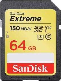 img 3 attached to 📸 SanDisk 64GB Extreme Memory Card for Canon EOS Rebel SL2, T6, T6i, T5i Cameras - SDXC 4K V30 UHS-I with Everything But Stromboli Combo Reader