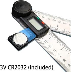 img 2 attached to Precision Measuring: OLI Stainless Protractor for Woodworking Construction