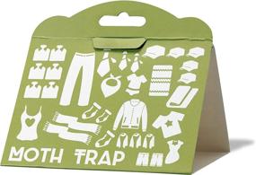 img 3 attached to 🪲 Clothes Moth Traps 6 Pack - Child & Pet Safe with Premium Attractant for Effective Wool & Carpet Protection - No Insecticides, Safe Moth Killer