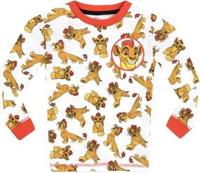 img 3 attached to 🦁 Disney The Lion Guard Kids' Kion Pajamas - Lion Guard Series