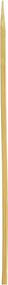 img 1 attached to 🌿 Bamboo Skewers, 6-Inch - Winco: Perfect for Grilling and Skewering - Tan Color