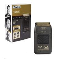 💈 wahl professional 5 star series finale shaver #8164: achieve perfectly blended bald fades, bump-free & super close shave with 90+ minutes run time logo