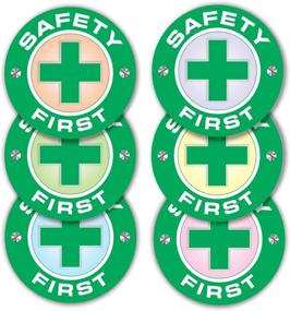 img 2 attached to Наклейки Safety First - (набор из 120 шт.) 2 дюйма.